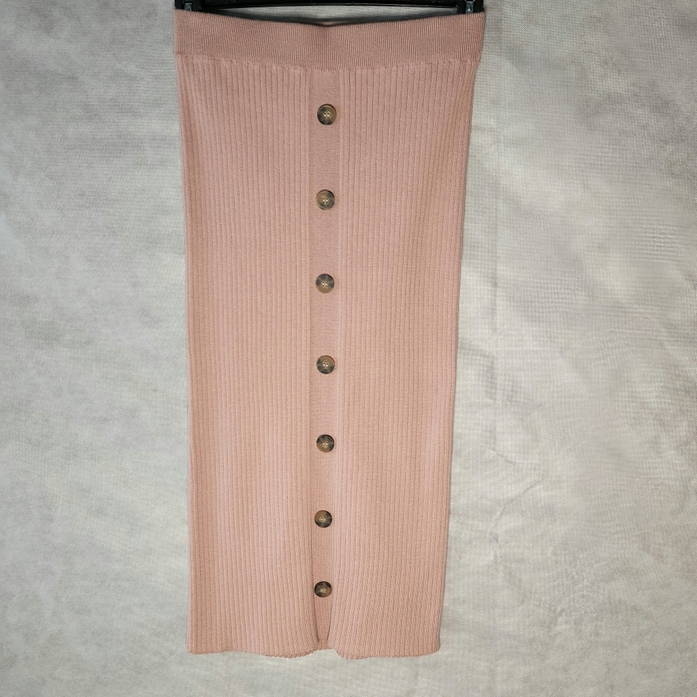 Forever 21 Calf Length Column Skirt